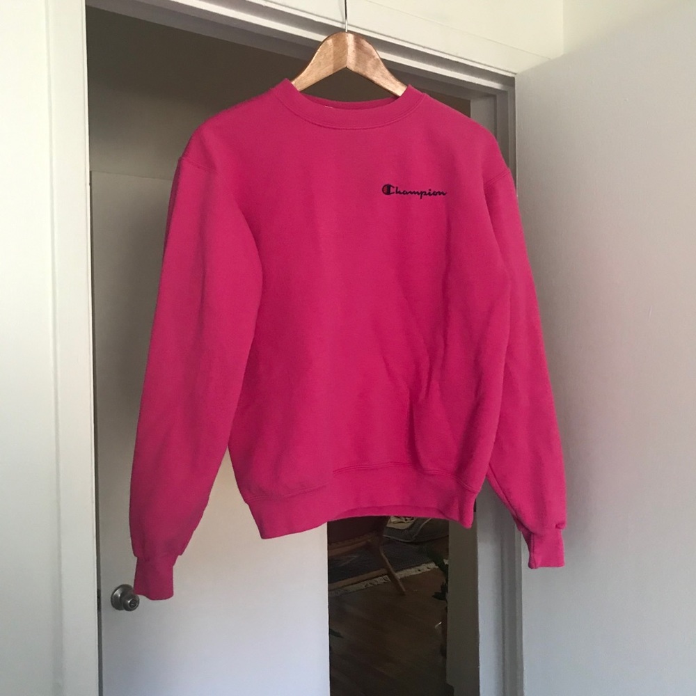 Champion sweater.